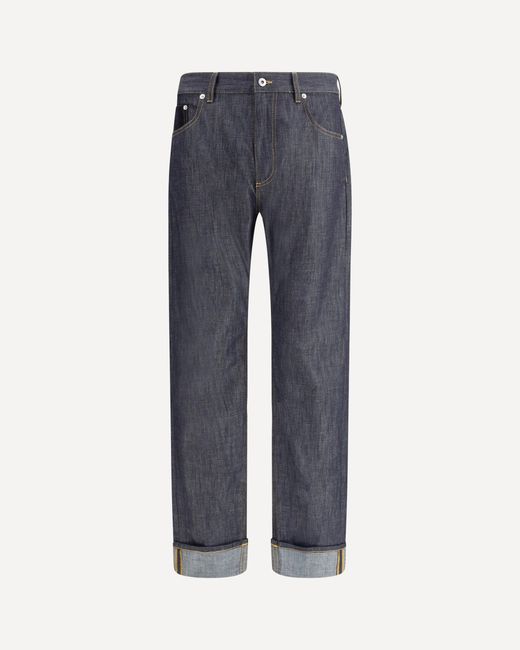 Bottega Veneta Blue Wide-Leg Jeans for men