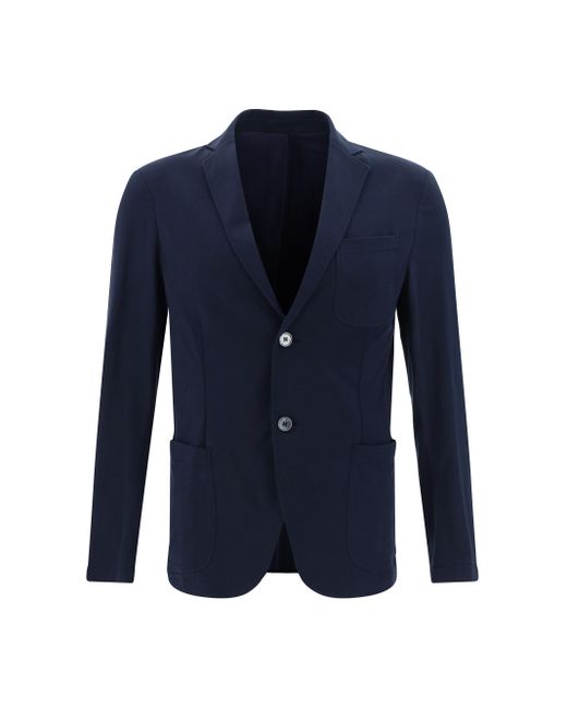 Cruciani Blue Blazer Jacket for men