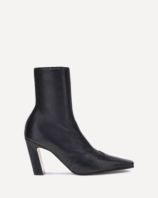 Khaite Blue Nevada Ankle Boots
