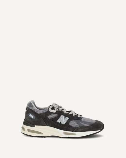 New Balance White 991V2 Sneakers