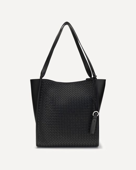 Bottega Veneta Black Courier Tote Bag for men