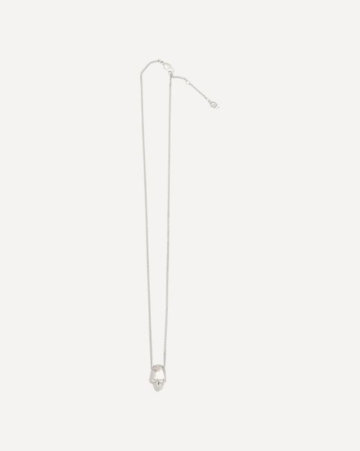 McQueen White Skull Necklace for men