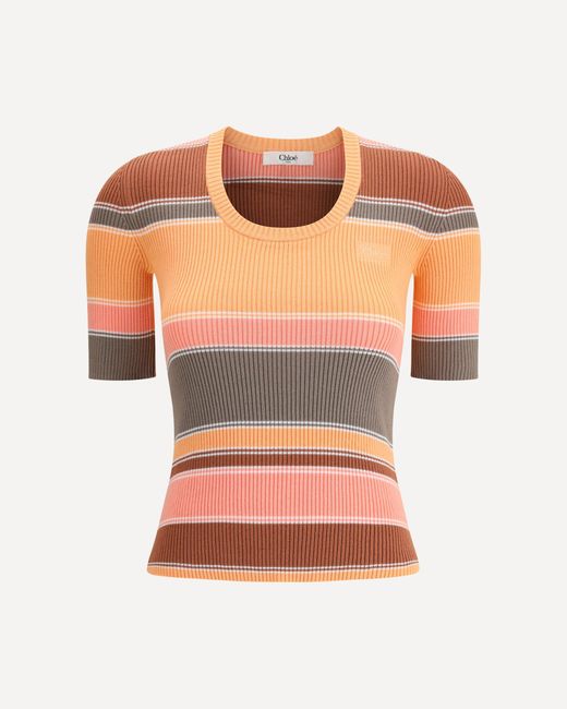 Maglione A Righe di Chloé in Multicolor