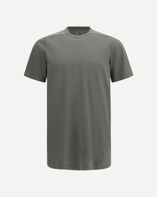Rick Owens Gray Cotton T-Shirt for men