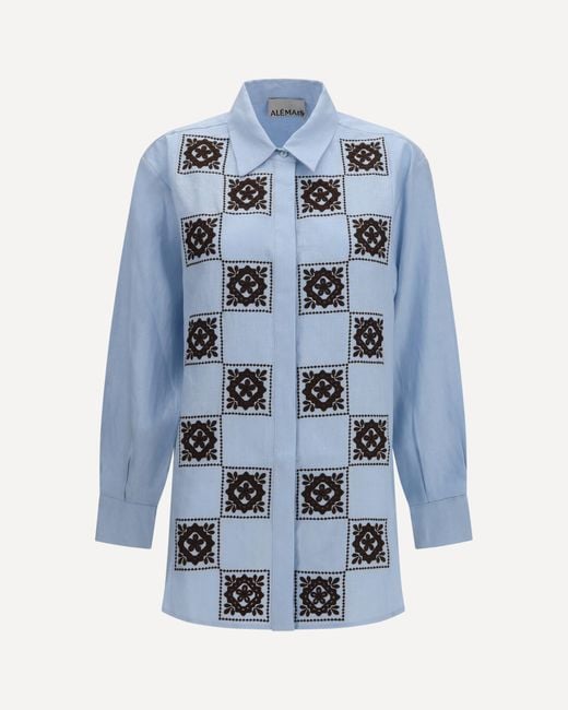 ALÉMAIS Blue Grace Shirt