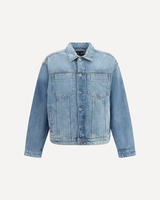 7FOR Blue Denim Jacket for men