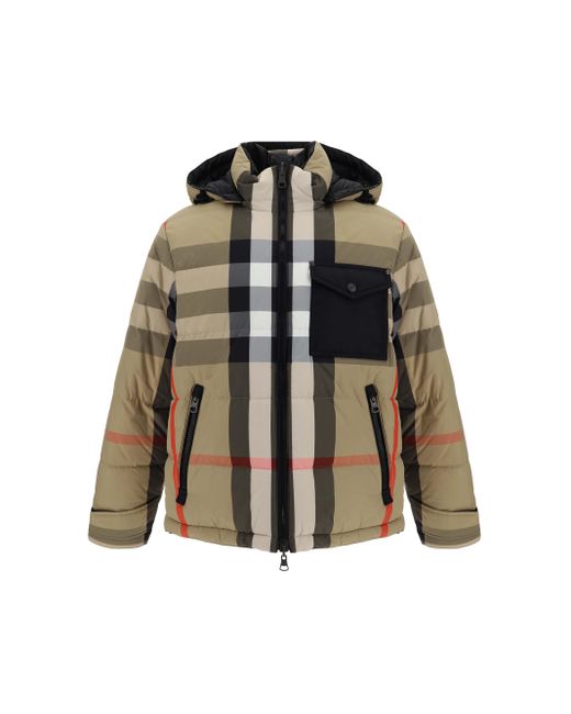 Burberry Multicolor Down Jackets for men