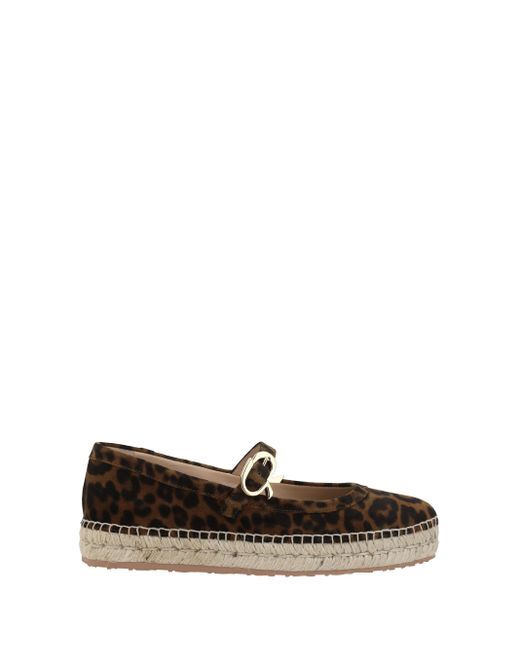 Espadrillas Elda di Gianvito Rossi in White