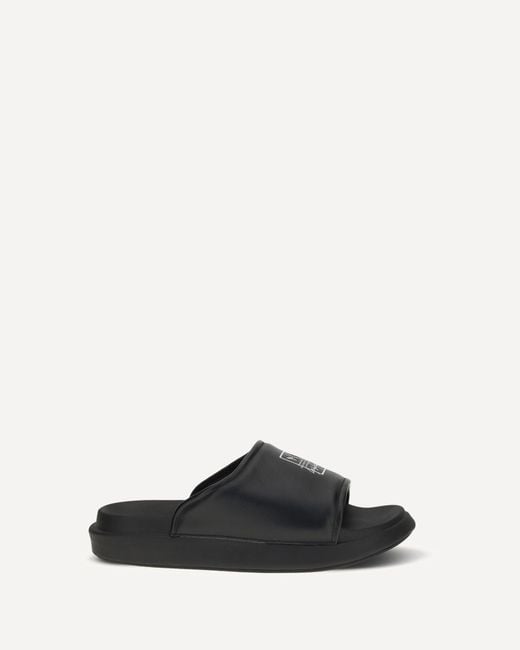 Y-3 White Logo Slide for men