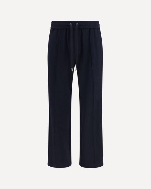 Dolce & Gabbana Blue Jersey Jogging Pants for men