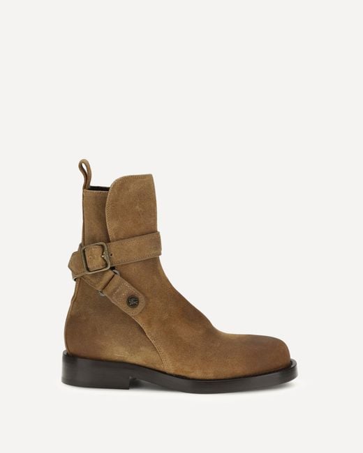 Burberry Brown Suede Boots