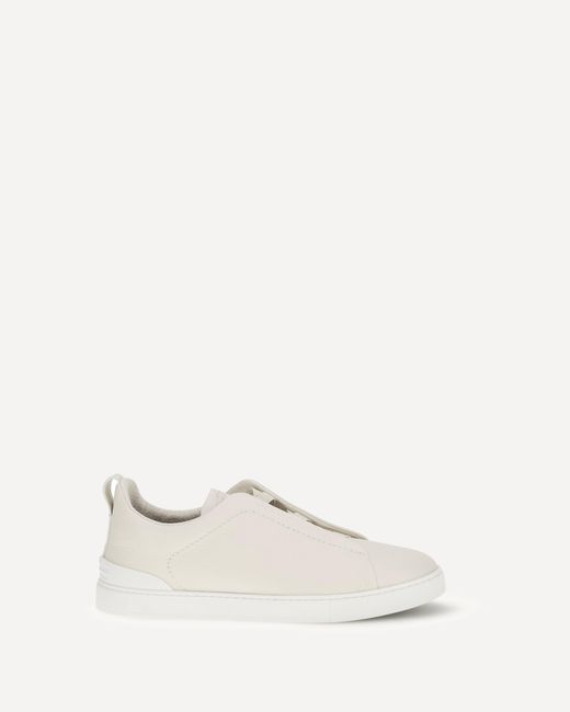 Zegna Natural Low Top Sneakers for men