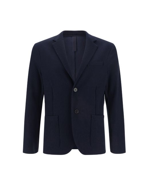 Harris Wharf London Blue Blazer Jacket for men