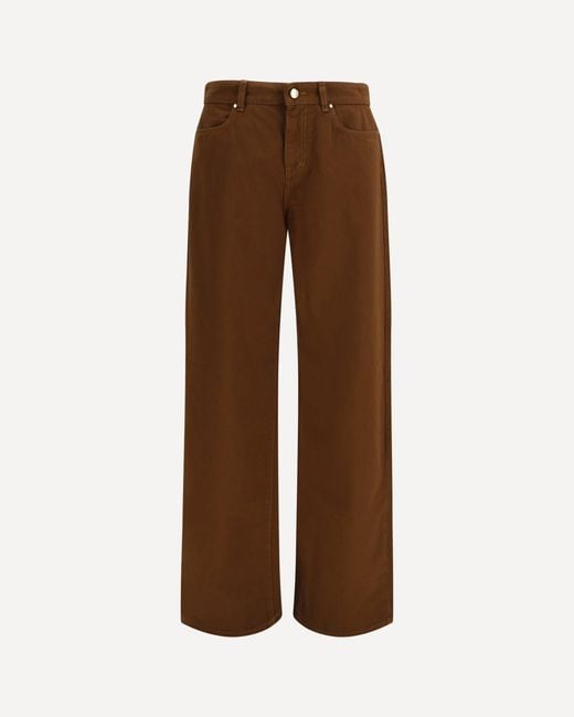 Max Mara Brown Baggy Pants