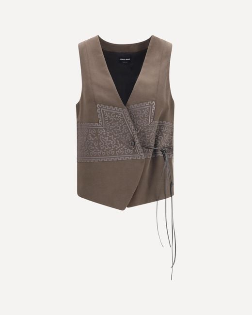 Giorgio Armani Brown Vest