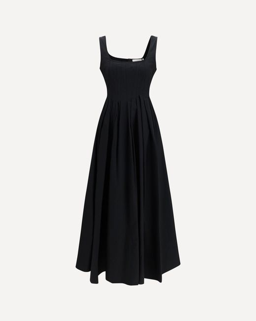 Max Mara Black Long Giro Dress