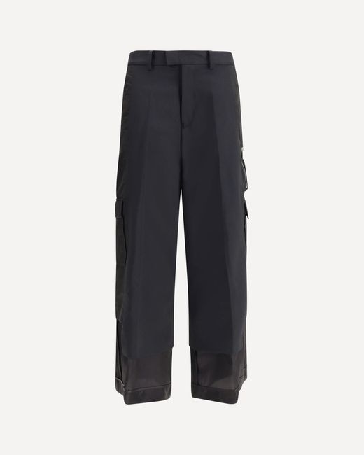 Undercover Blue Paneled Pants