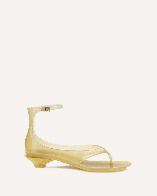 Chloé Natural Jelly Sandals
