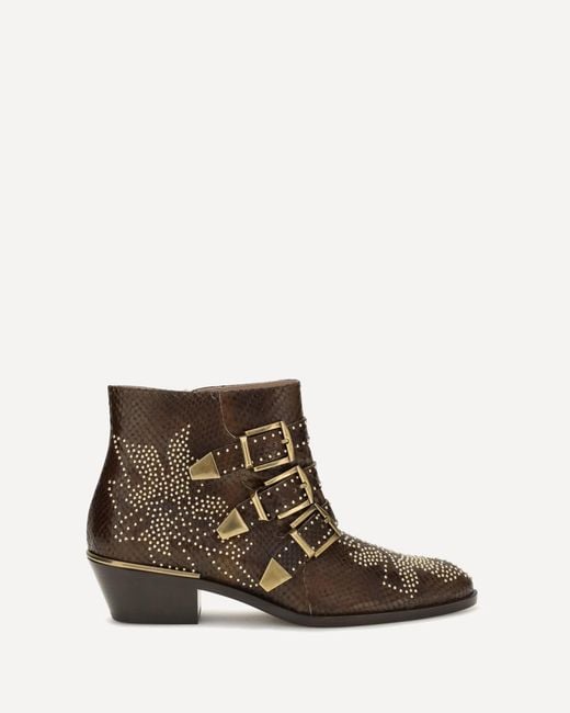 Chloé Brown Chloé Susanna Ankle Boots