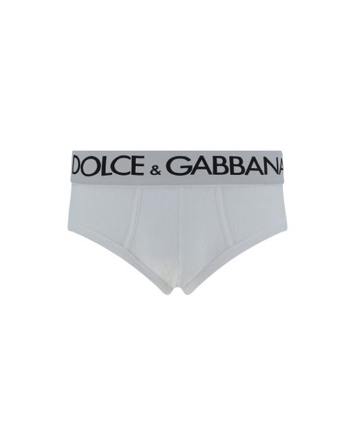 Dolce & Gabbana Gray Slip Intimo X2 for men