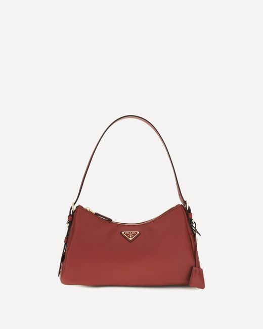 Prada Red Aimée Medium Shoulder Bag