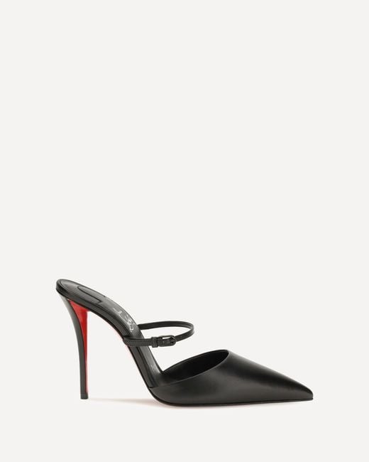 Christian Louboutin Natural Milena Leather Mules