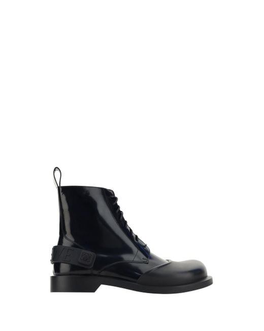 Loewe Black Ankle Boots for men