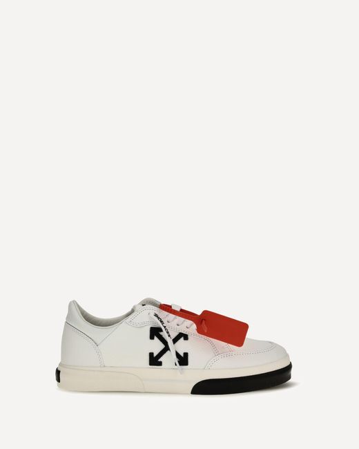 Off-White c/o Virgil Abloh White Vulcanized Low Sneakers for men