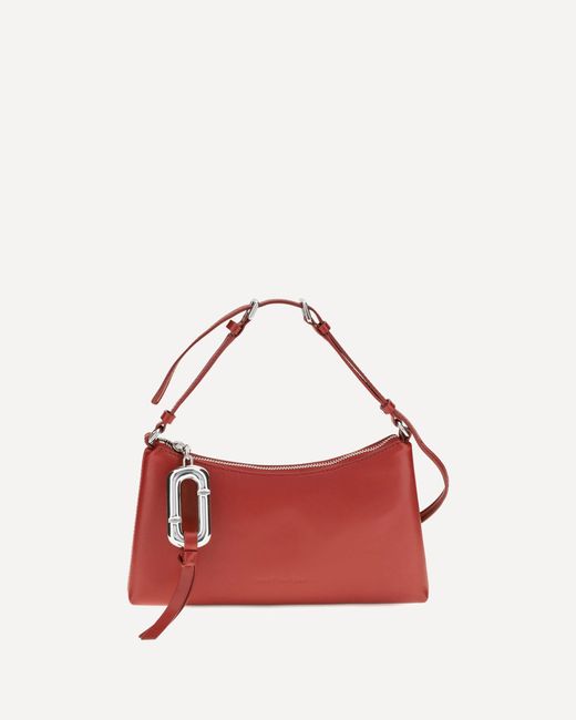 Marc Jacobs Red Mini Scene Leather Shoulder Bag