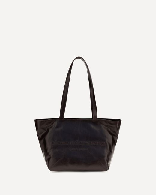 Alexander Wang Black Medium Punch Leather Tote Bag