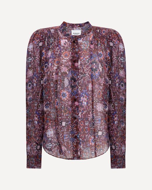 Camicia Noeline di Isabel Marant in Purple