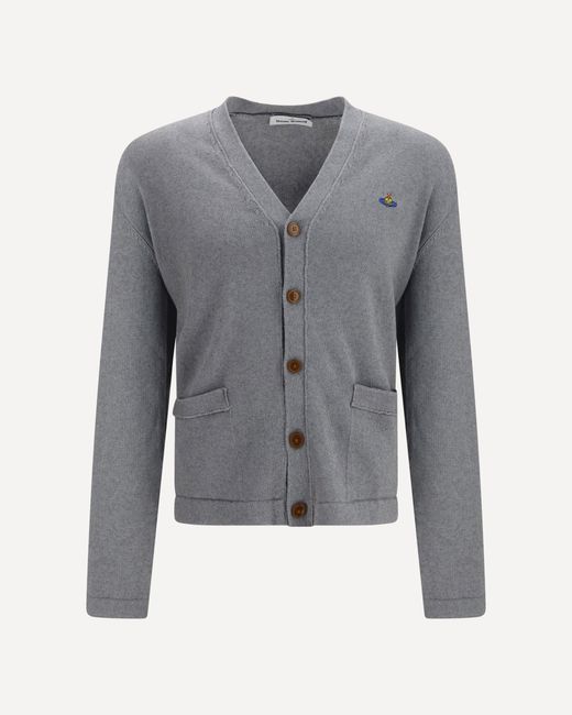 Vivienne Westwood Gray Alex Cardigan for men