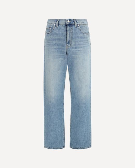 Gucci Blue Cotton Jeans