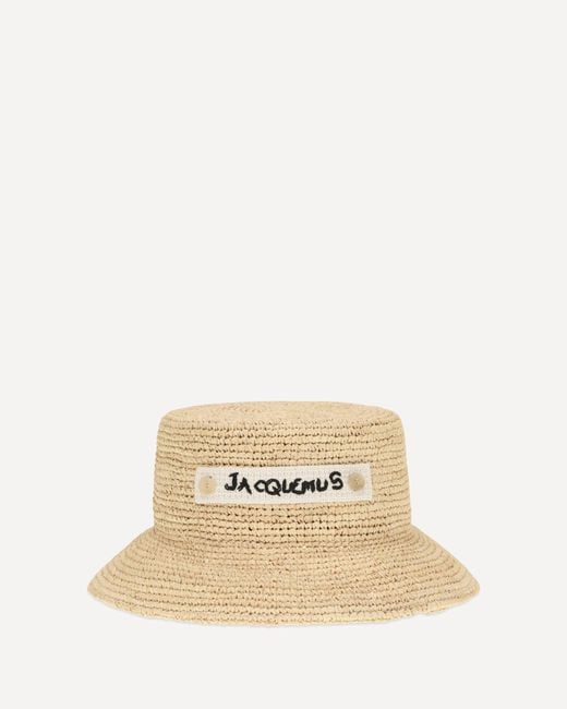 Jacquemus Natural Plage Bucket Hat