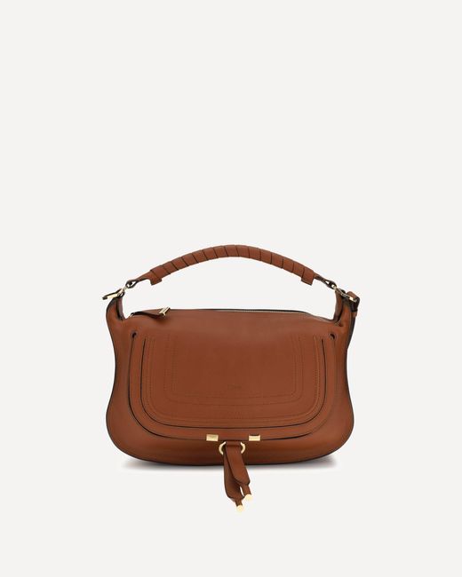 Chloé Brown Marcie Small Shoulder Bag