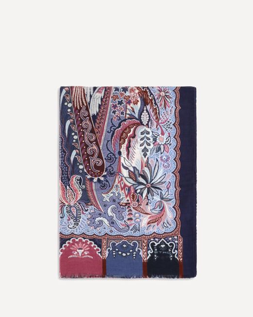 Sciarpa Orfeo di Etro in Purple da Uomo