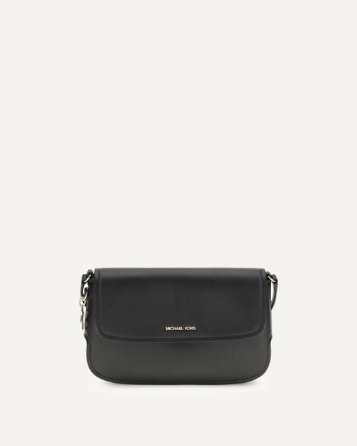 Michael Kors Black Leather Shoulder Bag