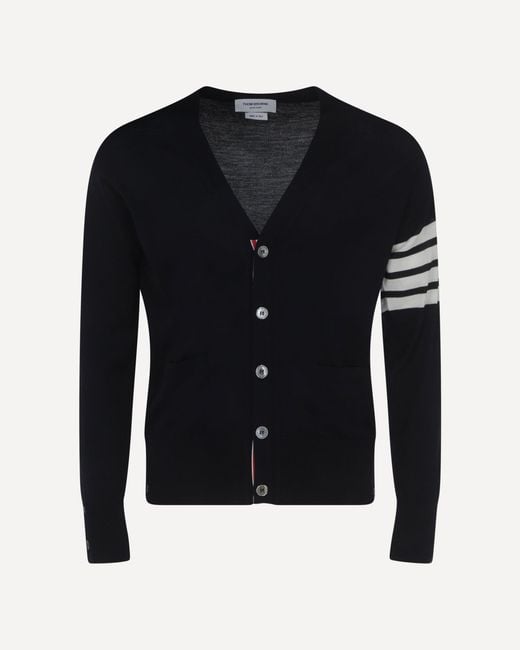 Thom Browne Blue Cardigan for men