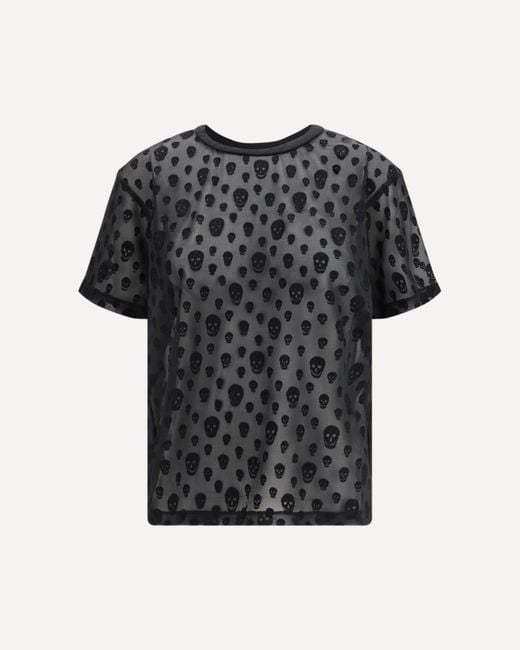 McQueen Black Skull T-Shirt