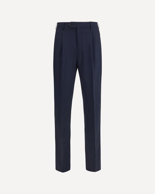 PT Torino Blue Union Superlight Wool Pants for men