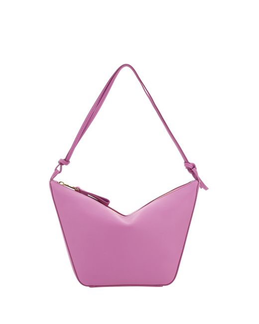 Loewe Pink Hammock Hobo Mini Shoulder Bag