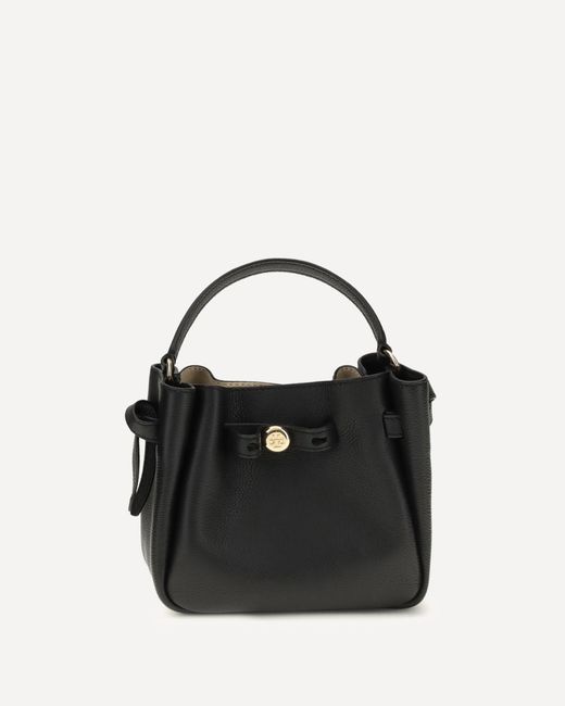 Tory Burch Black Romy Mini Bucket Bag