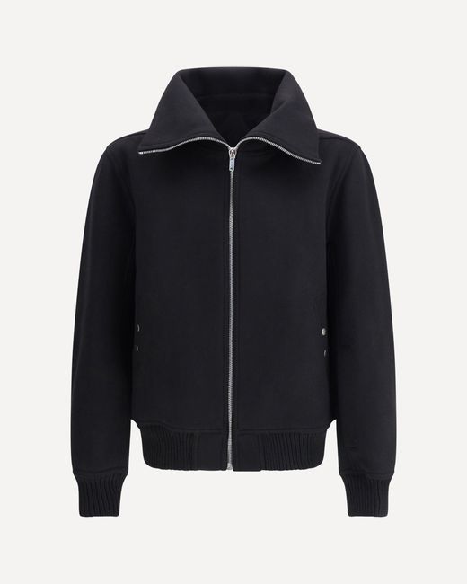 Rick Owens Blue Blixa Dracucollar Wool Jacket for men