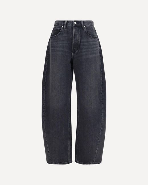 Alexander Wang Blue Crystal Balloon Jeans