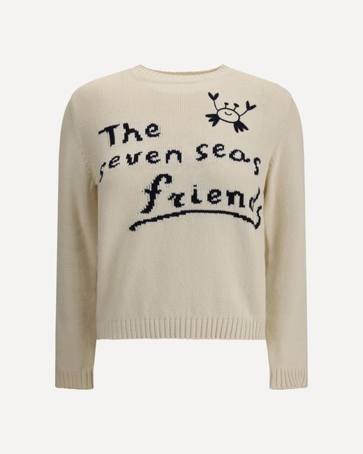 Weekend by Maxmara White Nespola Sweater
