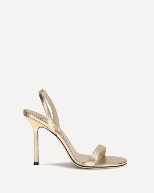 Jimmy Choo Natural Jenn Sandals