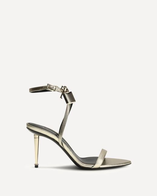 Tom Ford Natural Padlock Sandals