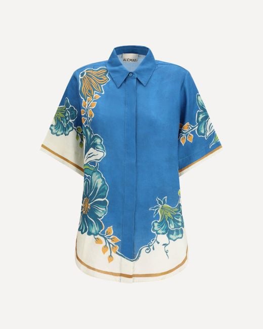ALÉMAIS Blue Luda Shirt