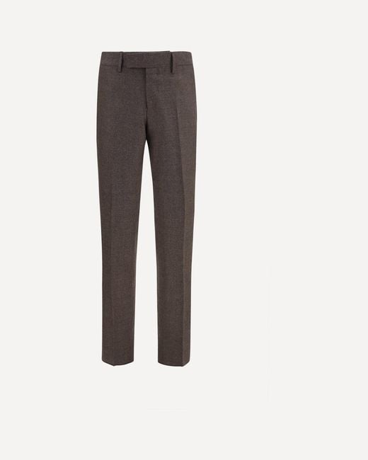 Lardini Gray Tailored Viscose Pants for men
