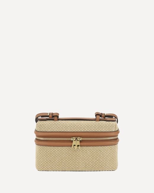 Borsa A Tracolla Bang Bang di Bottega Veneta in Natural